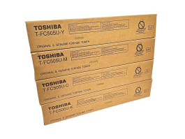 Toshiba Genuine OEM T-FC505UK Black Toner Cartridge (38.4K YLD)