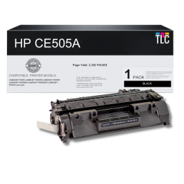 Compatible HP CE505A (HP 05A) Toner Cartridge - Black | Canada