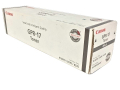 Canon GPR-17 Toner Cartridge, 0279B003AA - Black (Genuine)