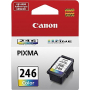 Canon Genuine OEM 8281B001 CL-246 (CL246) Color Ink Cartridge