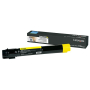 Lexmark Genuine OEM C950 Extra High Yield Yellow Laser Toner Cartridge (22K YLD)