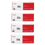 Genuine Canon 046 Toner Cartridge Set, Standard Yield (BK,C,M,Y)