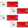 Original Canon 131 Toner Cartridge Set (BK,C,M,Y)