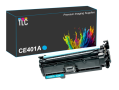 Compatible HP 507A (CE401A) Toner Cartridge, Cyan 7K Yield
