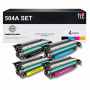 Compatible HP 504A Toner Cartridge Set (BK,C,M,Y)