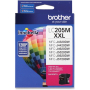 Brother Genuine OEM LC205M Super High Yield (XXL Series) Magenta Ink Cartridge (1.2K YLD)