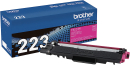 Genuine Brother TN223M Toner Cartridge, Magenta 1.3K Yield