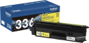 Brother Genuine OEM TN336Y High Yield Yellow Toner Cartridge (3.5K YLD)