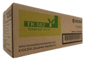 Kyocera TK-582Y Toner Cartridge -  Yellow (Genuine)