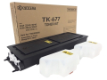 Kyocera Mita TK-677 Toner Cartridge - Black (Genuine)