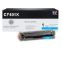 Compatible HP 201X (CF401X) Toner Cartridge, Cyan 2.3K High Yield
