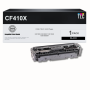 Compatible HP 410X (CF410X) Toner Cartridge, Black 6.5K High Yield