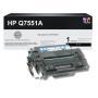 Compatible HP 51A (Q7551A) Toner Cartridge, Black 6.5K Yield