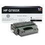 Compatible HP 53X (Q7553X) Toner Cartridge, Black 7K High Yield
