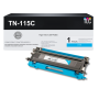 Compatible Brother TN115C (TN-115C) Cyan Toner Cartridge (4K YLD)