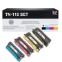Compatible Brother TN115 High Yield Toner Cartridges - Full Set (BK,C,M,Y)