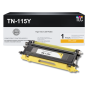 Compatible Brother TN115Y (TN-115Y) Yellow Toner Cartridge (4K YLD)