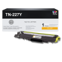 Compatible Brother TN227 (TN227Y) Toner Cartridge, Yellow 2.3K High Yield