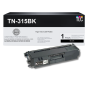Compatible Brother TN315BK (TN-315BK) High Yield Black Toner Cartridge (6K YLD)