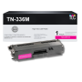 Compatible Brother TN336M High Yield Magenta Toner Cartridge (3.5K YLD)