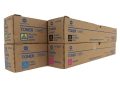 Konica Minolta Genuine OEM TN216 Toner Cartridge Set (BK,C,M,Y)