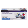 Brother TN-225C Toner Cartridge, High Yield - Cyan (Genuine)