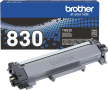 Genuine Brother TN830 Standard Yield Black Toner Cartridge 1.2K YLD  