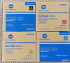 OEM KONICA TNP 51 TONER CARTRIDGE SET